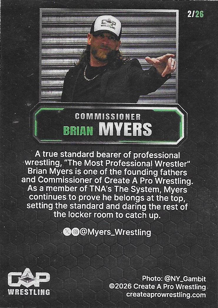 Commissioner Brian Myers