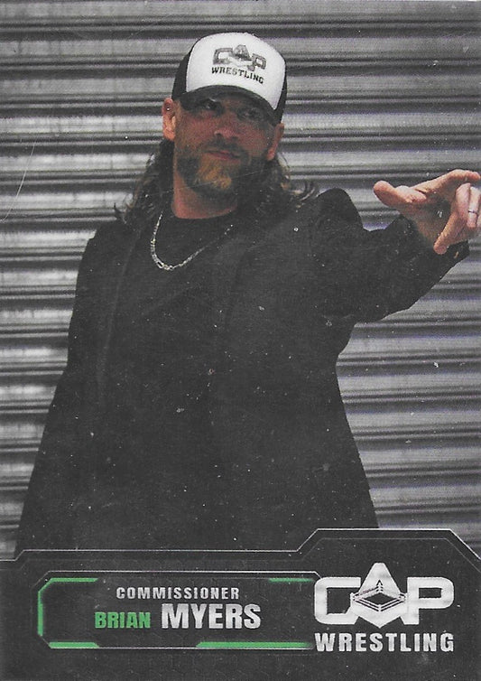 Commissioner Brian Myers trading card PWcatalog