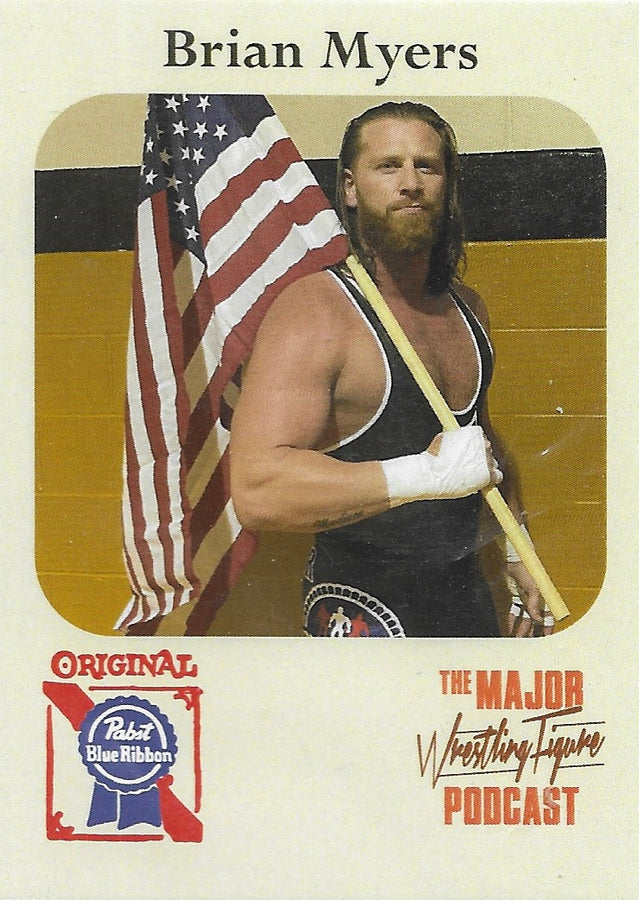 Brian Myers trading card PW Catalog