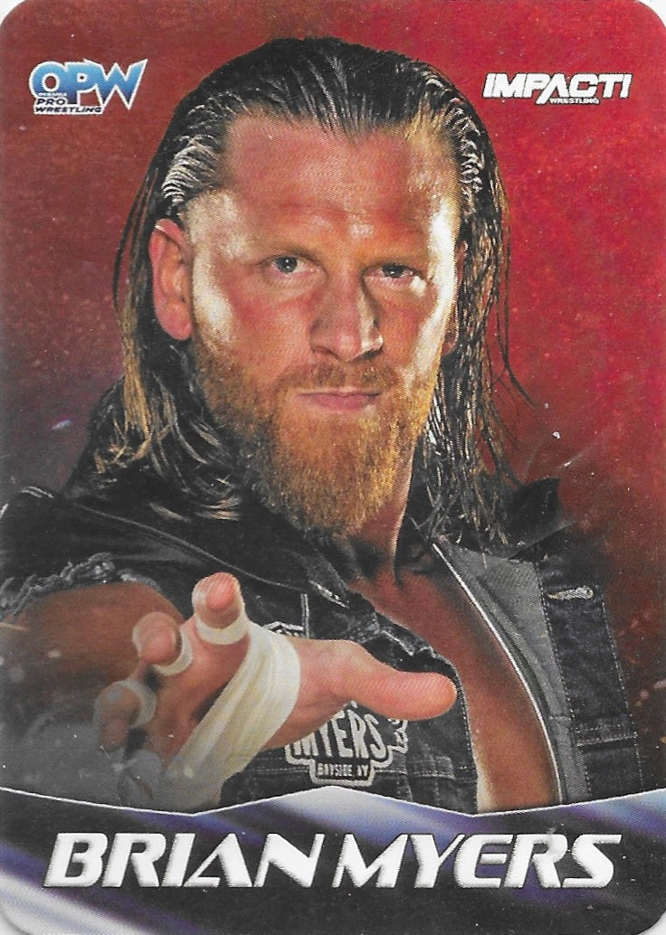 Brian Myers trading card PW Catalog