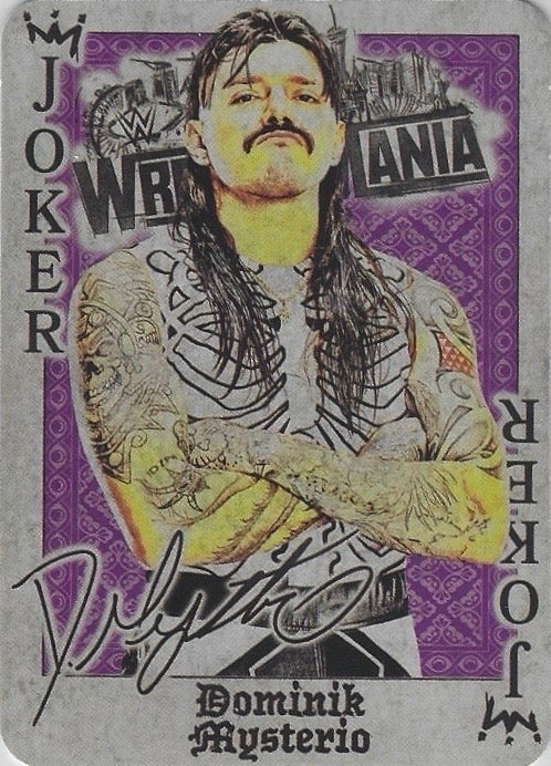 Dominik Mysterio trading card PW Catalog