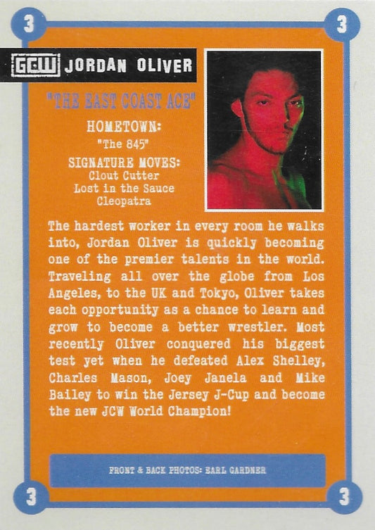“The East Coast ACE” Jordan Oliver