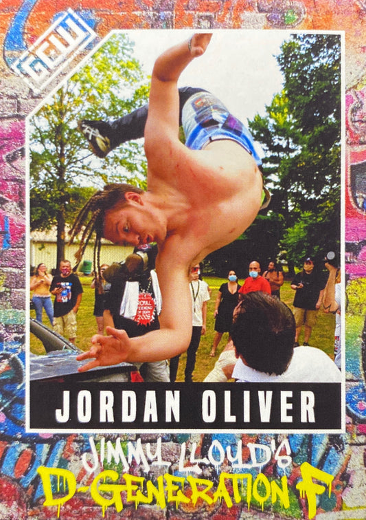 Jordan Oliver trading card PW Catalog