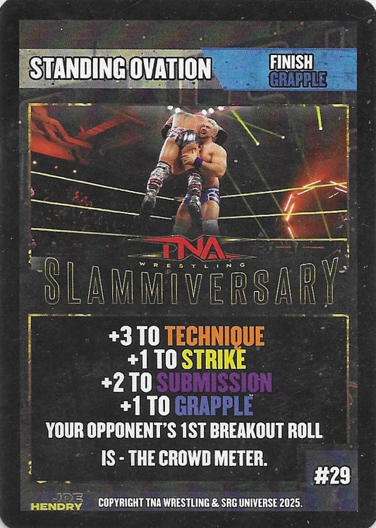 Finish Grapple: Standing Ovation