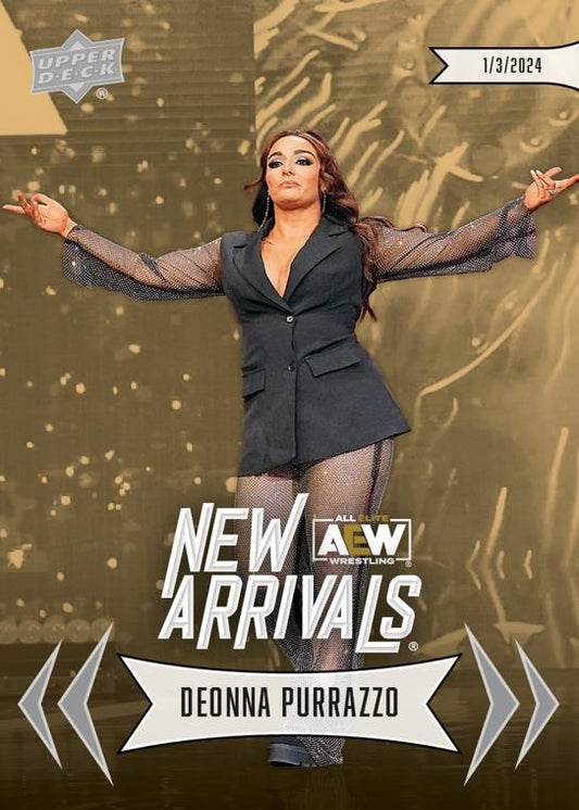 Deonna Purrazzo trading card PW Catalog