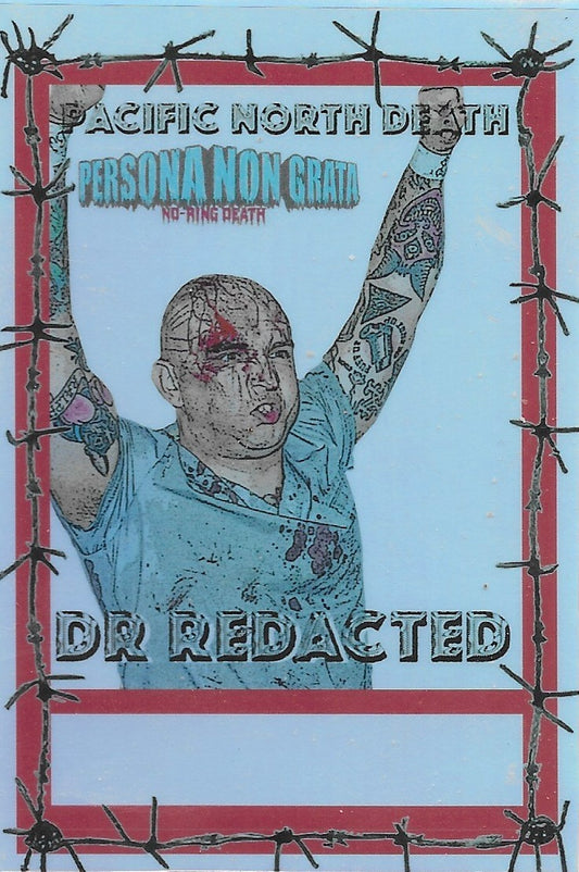 DR Redacted trading card PW Catalog