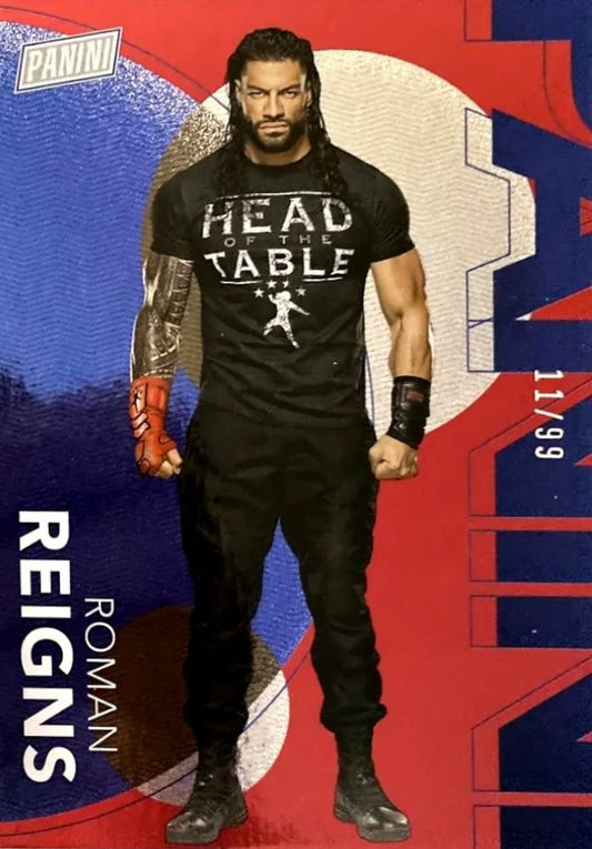 Roman Reigns trading card PW Catalog