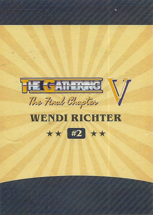 Wendi Richter trading card PW Catalog