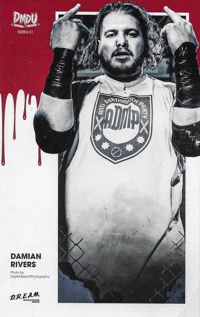 Damian Rivers trading card PW Catalog