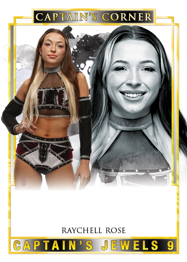 Raychell Rose trading card PW Catalog