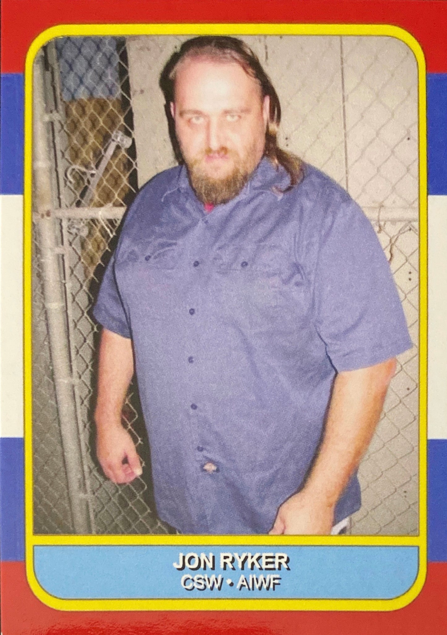 JON Ryker trading card PW Catalog
