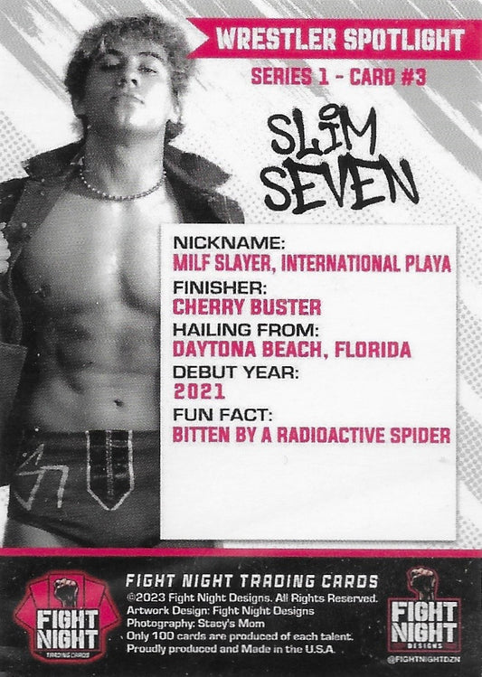 Slim Seven trading card PWcatalog