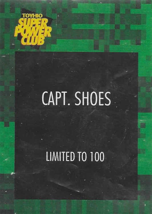 Capt. Shoes trading card PW Catalog