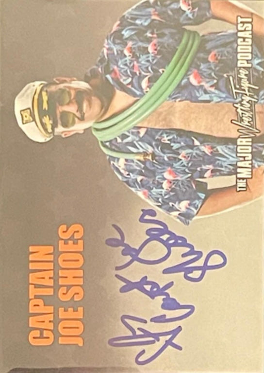 Captain JOE Shoes trading card PW Catalog