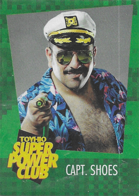 Capt. Shoes trading card PW Catalog