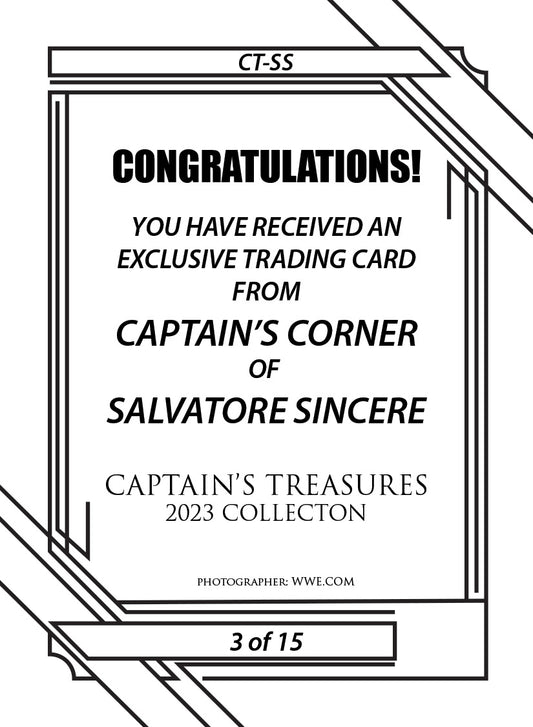 Salvatore Sincere trading card PW Catalog