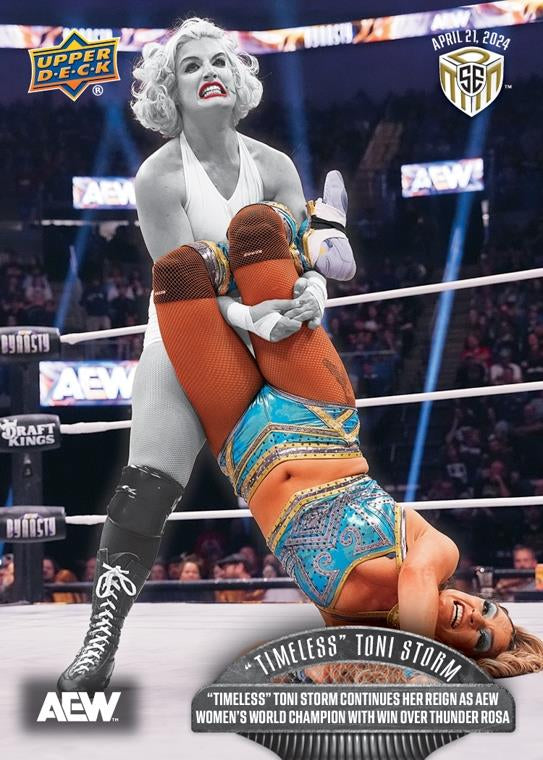 “Timeless” Toni Storm – “Timeless” Toni Storm Continues HER Reign AS AEW Women’s World Champion With Win Over Thunder Rosa