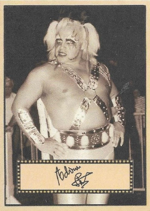 Adrian Street trading card PW Catalog