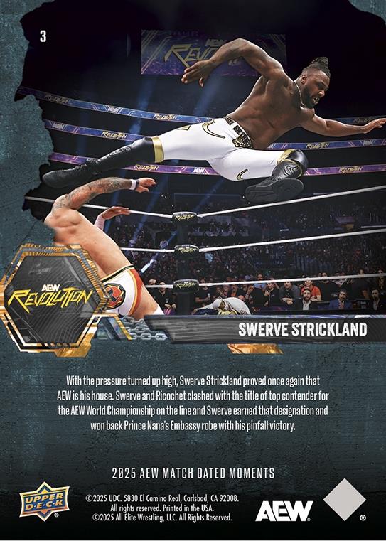 Swerve Strickland – Swerve Strickland Reclaims the Embassy Robe and Becomes the Top Contender for the AEW World Championship