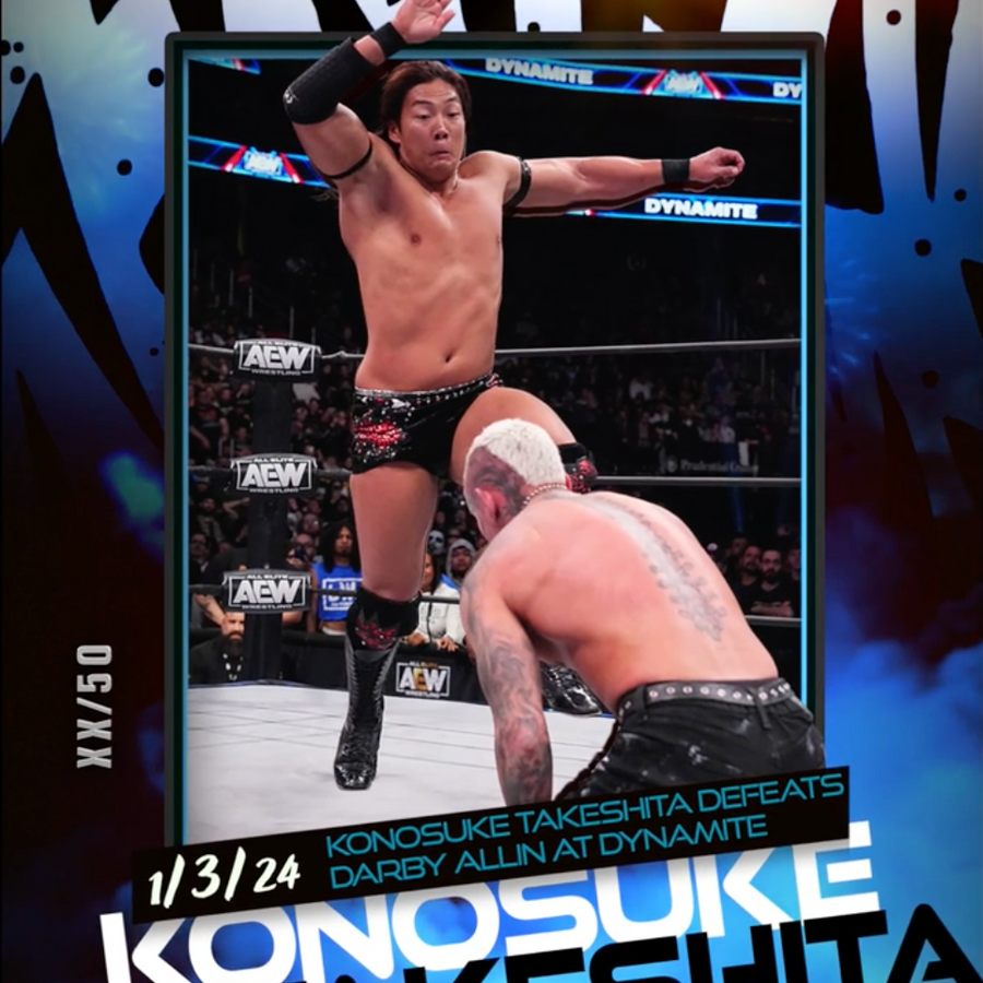 1/3/24 – Konosuke Takeshita – Konosuke Takeshita Defeats Darby Allin at Dynamite