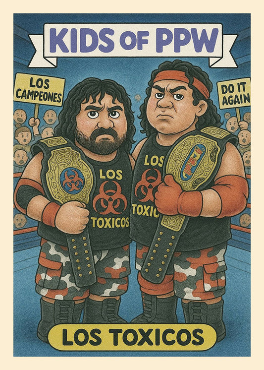LOS Toxicos trading card PW Catalog