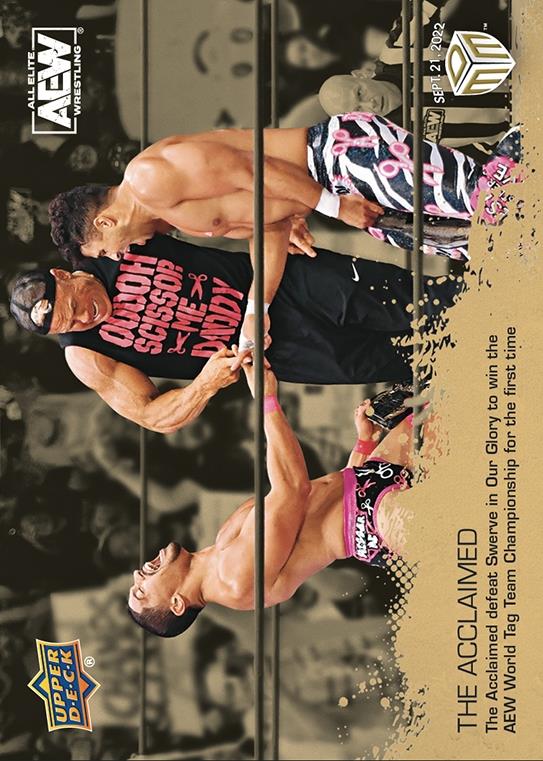 The Acclaimed – the Acclaimed Defeat Swerve in Our Glory to Win the AEW World TAG Team Championship for the First Time
