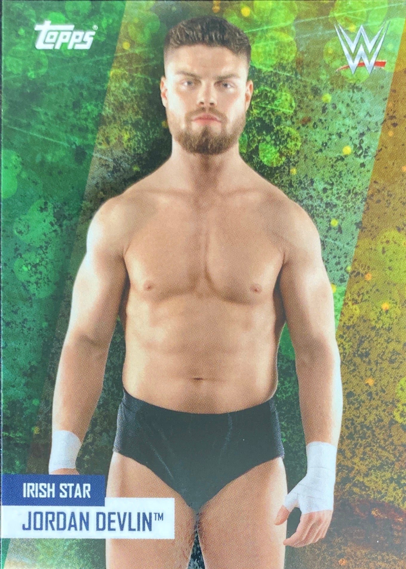 Irish Star – Jordan Devlin trading card PW Catalog