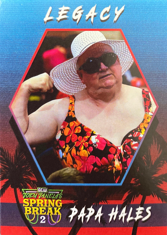 Legacy – Papa Hales trading card PW Catalog