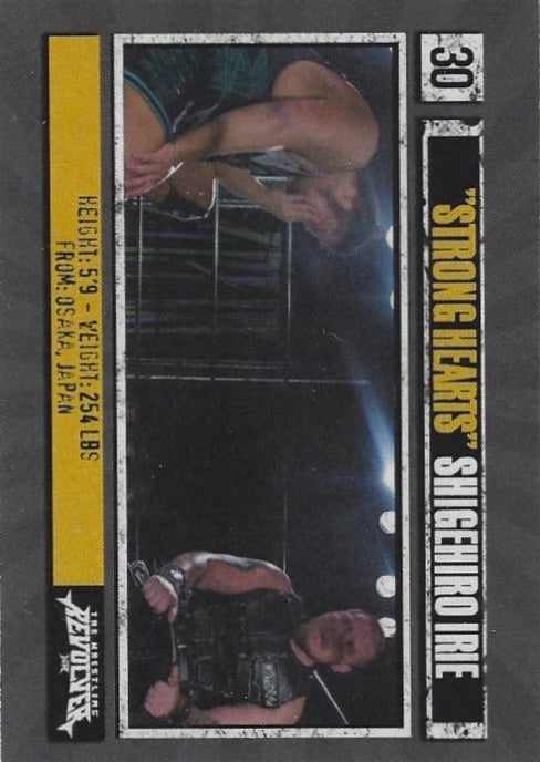 1 of 4 Rare Card – “Strong Hearts” Shigehiro Irie trading card PW Catalog