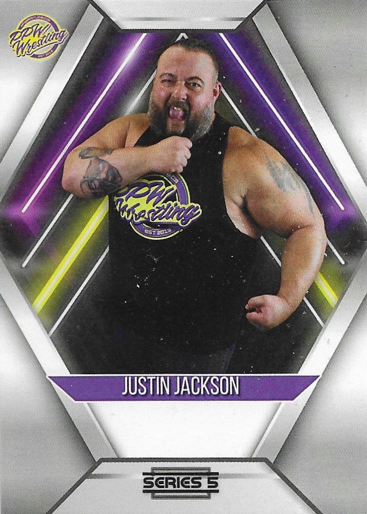 Justin Jackson trading card PW Catalog