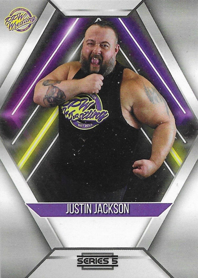 Justin Jackson trading card PW Catalog