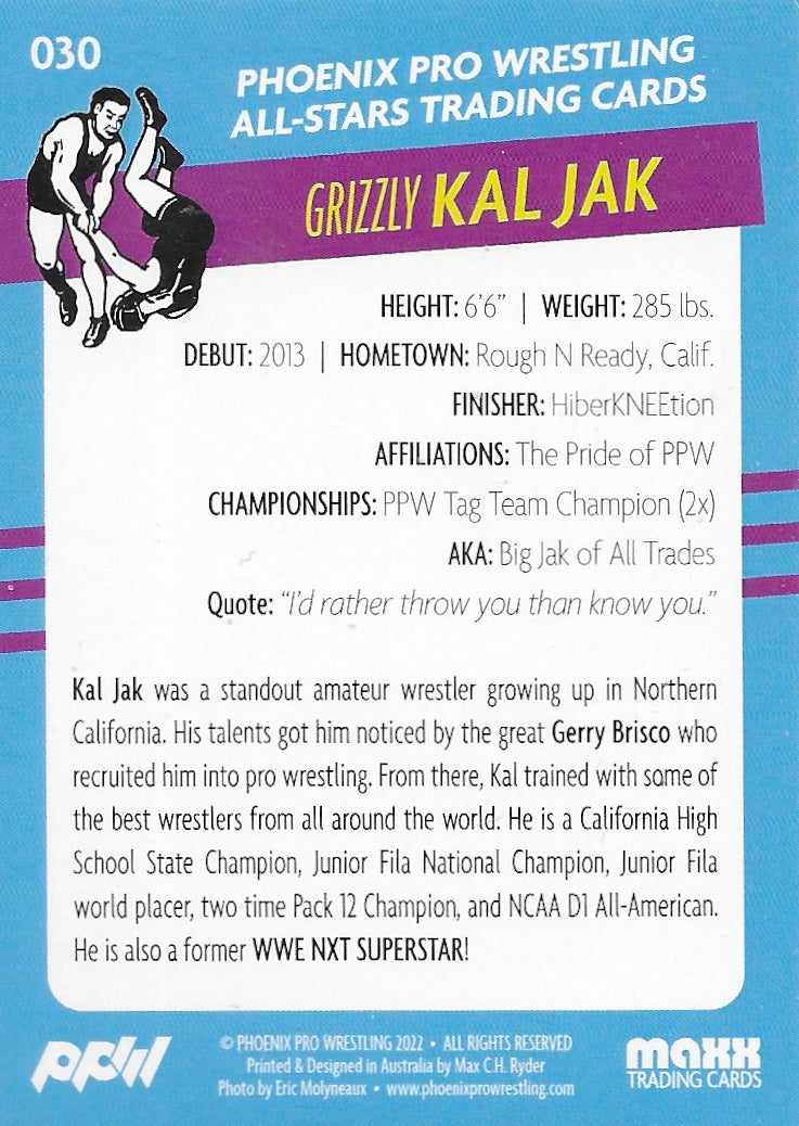 Grizzly KAL JAK