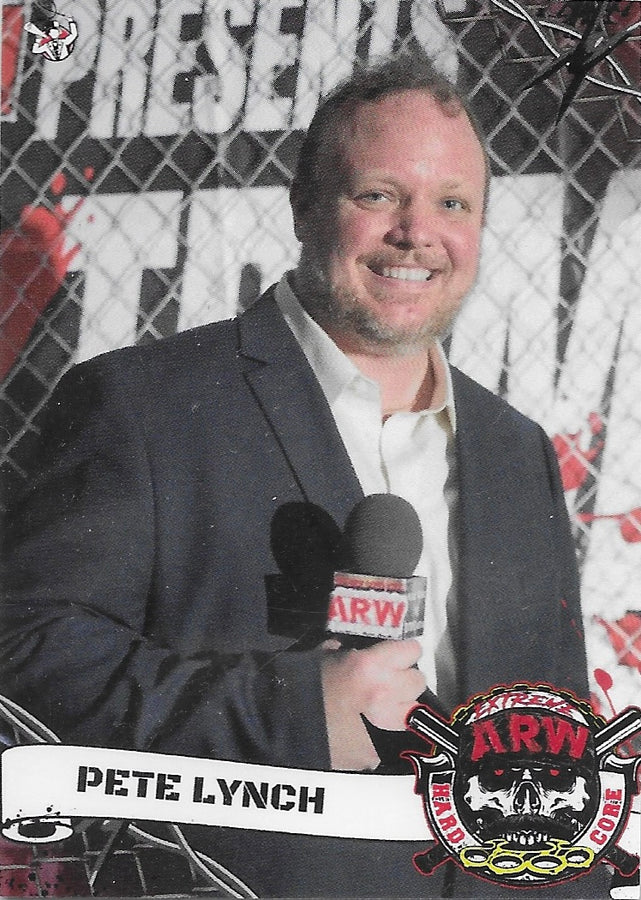 Pete Lynch trading card PW Catalog