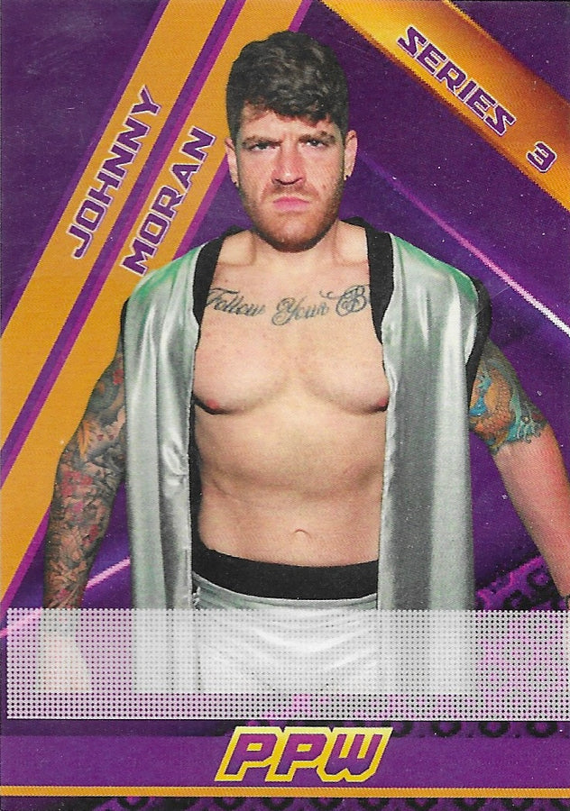 Johnny Moran trading card PW Catalog