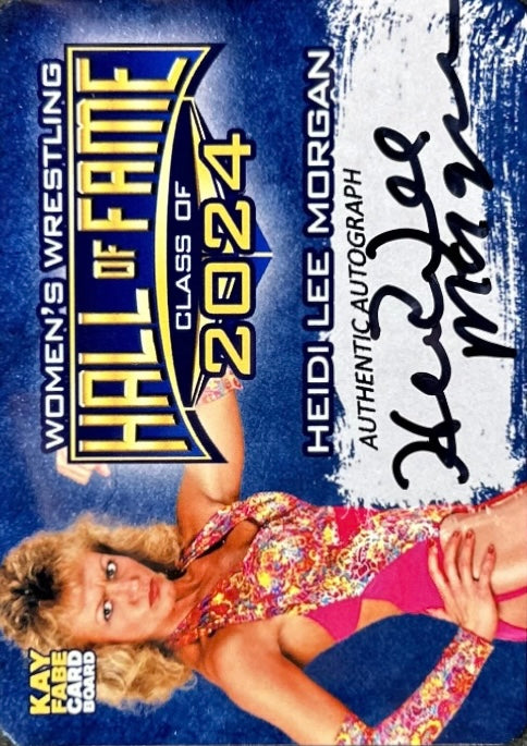 Heidi LEE Morgan trading card PW Catalog