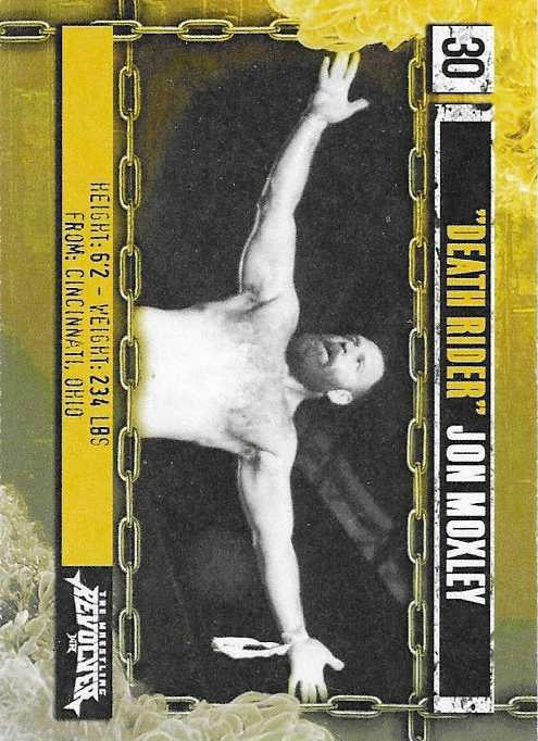 1 of 4 Rare Card – “Death Rider” JON Moxley trading card PW Catalog