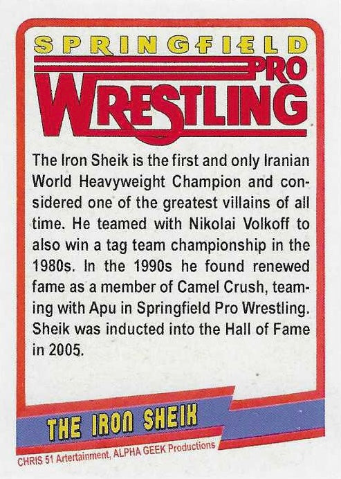 The Iron Sheik – Iran