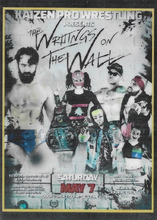 Writings on the Wall trading card PW Catalog