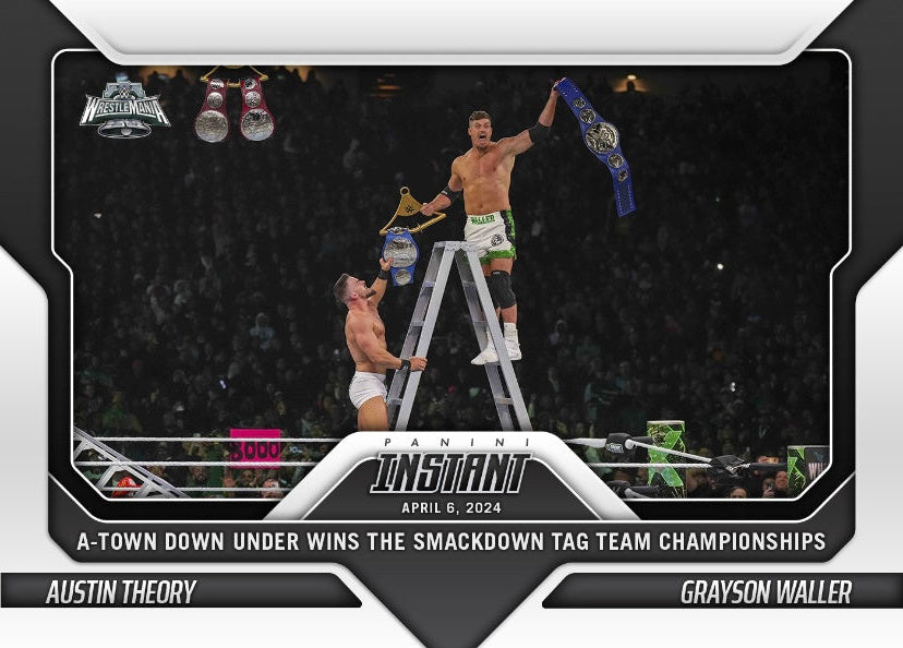Austin Theory / Grayson Waller – A-Town Down Under Wins the SmackDown TAG Team Championships