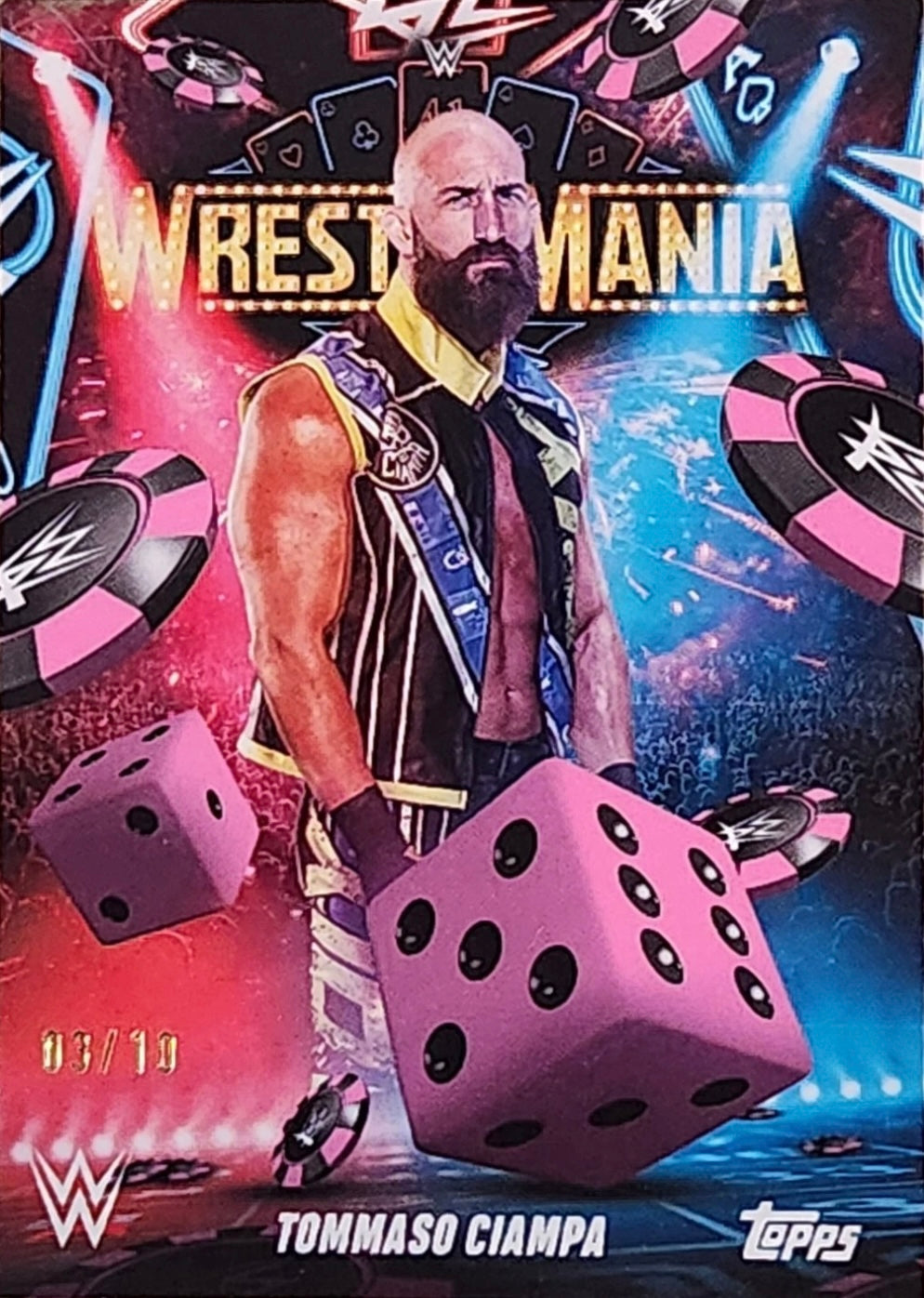 Tommaso Ciampa trading card PW Catalog