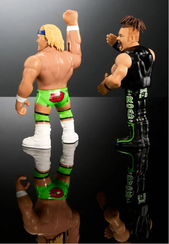 WWE Mattel Retro DX New Age Outlaws Billy Gunn & Road Dogg Ringside Exclusive