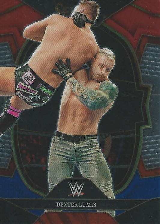 WWE Panini Select 2023 Red/Silver/Blue Dexter Lumis #38