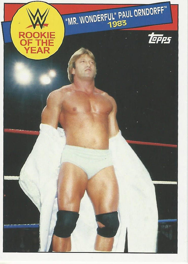 WWE Topps Heritage 2015 Paul Orndorff 1 of 30 trading card PW Catalog