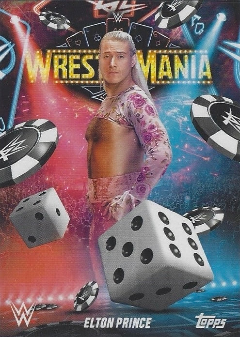 Elton Prince trading card PW Catalog