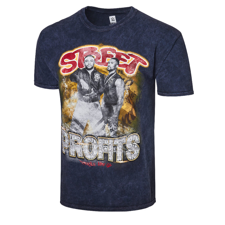 Street Profits "Profits Are Up" Mineral Wash T-Shirt T-Shirt PW Catalog