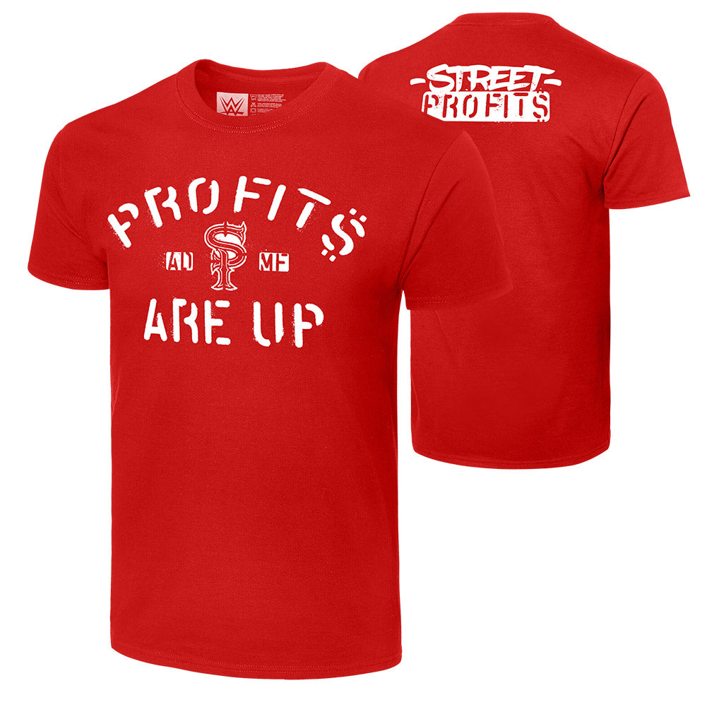 Street Profits "Profits Are Up" Authentic T-Shirt T-Shirt PW Catalog