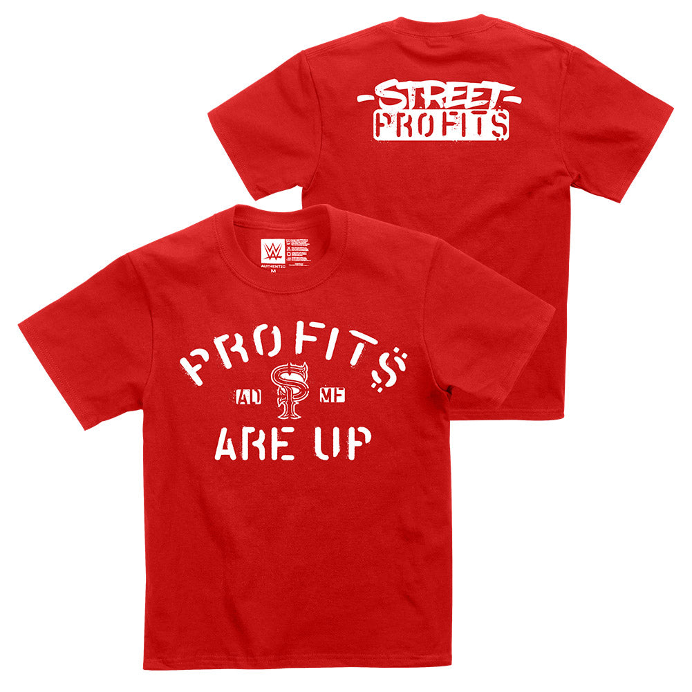Street Profits "Profits Are Up" Youth Authentic T-Shirt T-Shirt PW Catalog