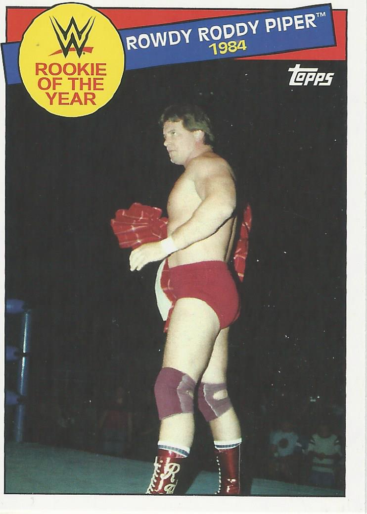 WWE Topps Heritage 2015 Roddy Piper 2 of 30 trading card PW Catalog