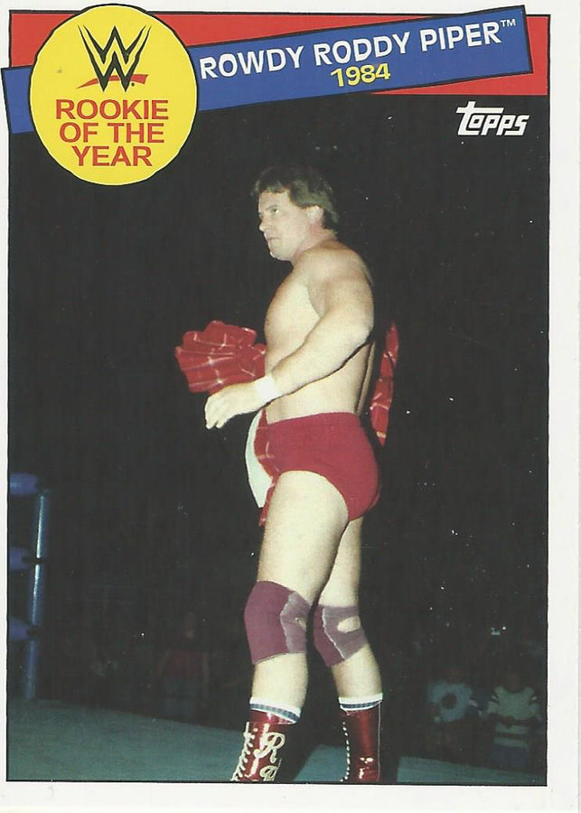 WWE Topps Heritage 2015 Roddy Piper 2 of 30 trading card PW Catalog