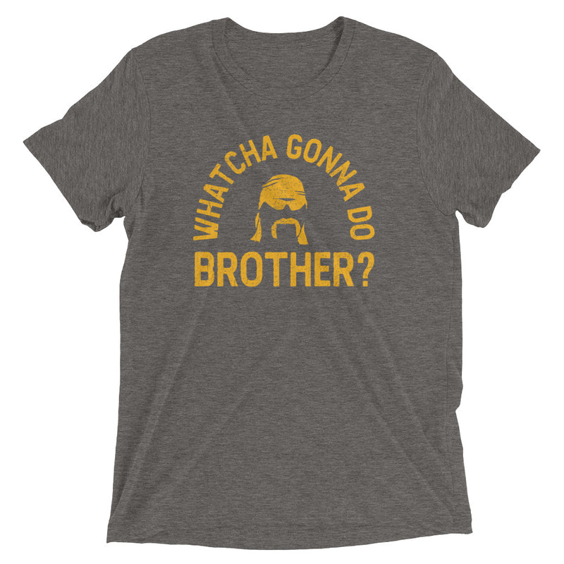 Hulk Hogan "Whatcha Gonna Do Brother?" Tri-Blend T-Shirt